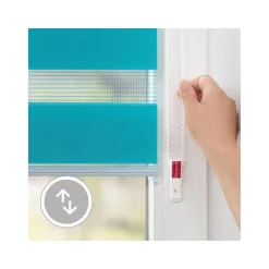 LICHTBLICK Duo Rollo Klemmfix, ohne Bohren, ab 45 x 150 cm - B-Ware