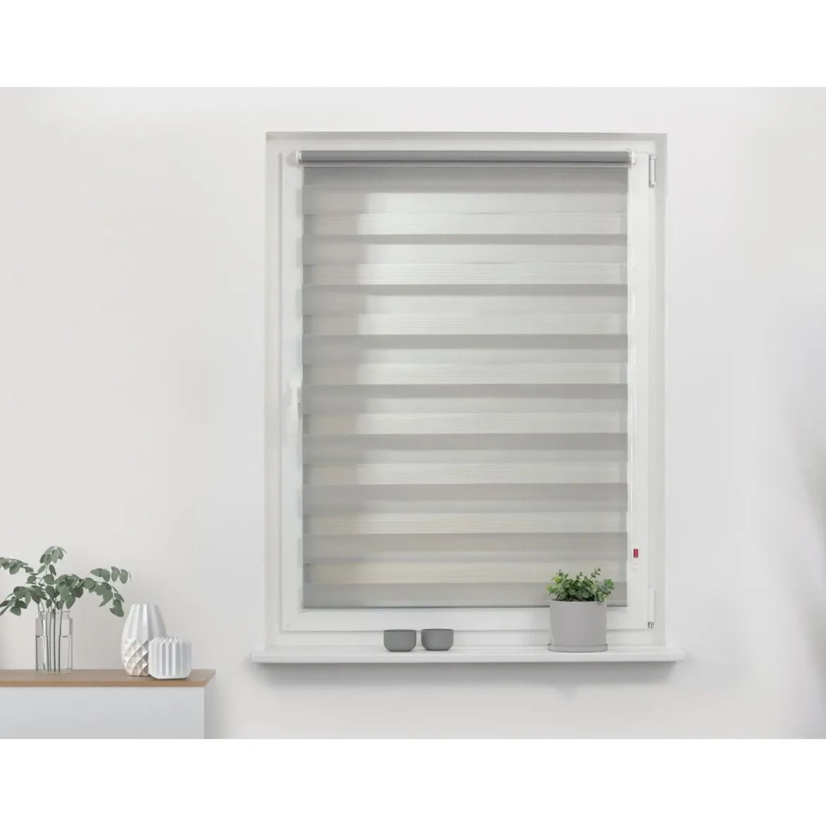 LICHTBLICK Duo Rollo Klemmfix, ohne Bohren, ab 45 x 150 cm - B-Ware