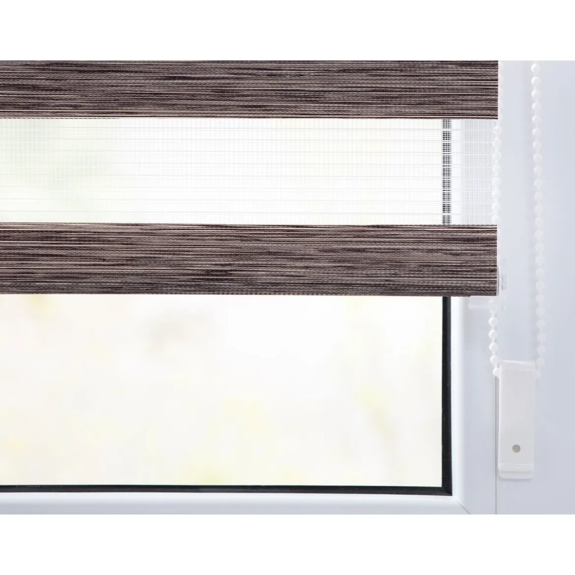 LICHTBLICK Duo Rollo Klemmfix, ohne Bohren, meliert, ab 45 x 150 cm - B-Ware