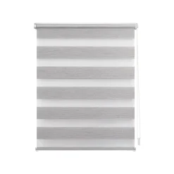 LICHTBLICK Duo Rollo Klemmfix, ohne Bohren, meliert, ab 45 x 150 cm - B-Ware