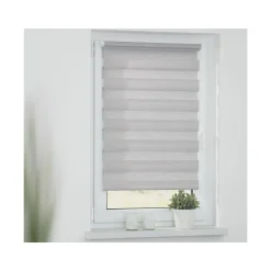 LICHTBLICK Duo Rollo Klemmfix, ohne Bohren, meliert, ab 45 x 150 cm - B-Ware