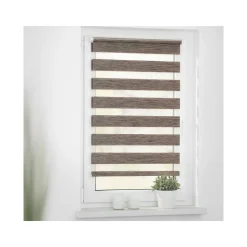 LICHTBLICK Duo Rollo Klemmfix, ohne Bohren, meliert, ab 45 x 150 cm - B-Ware