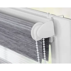 LICHTBLICK Duo Rollo Klemmfix, ohne Bohren, meliert, ab 45 x 150 cm - B-Ware