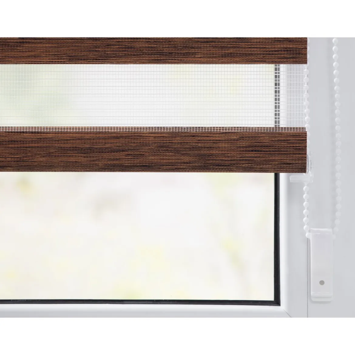 LICHTBLICK Duo Rollo Klemmfix, ohne Bohren, meliert, ab 45 x 150 cm - B-Ware