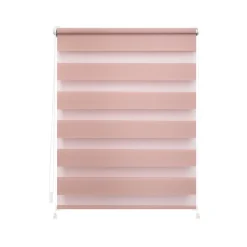 Lichtblick Duo-Rollo Klemmfix, ohne Bohren, verspannt, blickdicht, ab 45 x 150 cm - B-Ware