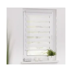 Lichtblick Duo-Rollo Klemmfix, ohne Bohren, verspannt, blickdicht, ab 45 x 150 cm - B-Ware