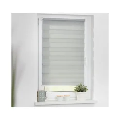 Lichtblick Duo-Rollo Klemmfix, ohne Bohren, verspannt, blickdicht, ab 45 x 150 cm - B-Ware