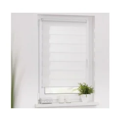 Lichtblick Duo-Rollo Klemmfix, ohne Bohren, verspannt, blickdicht, ab 45 x 150 cm - B-Ware
