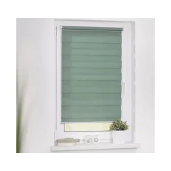 Lichtblick Duo-Rollo Klemmfix, ohne Bohren, verspannt, blickdicht, ab 45 x 150 cm - B-Ware