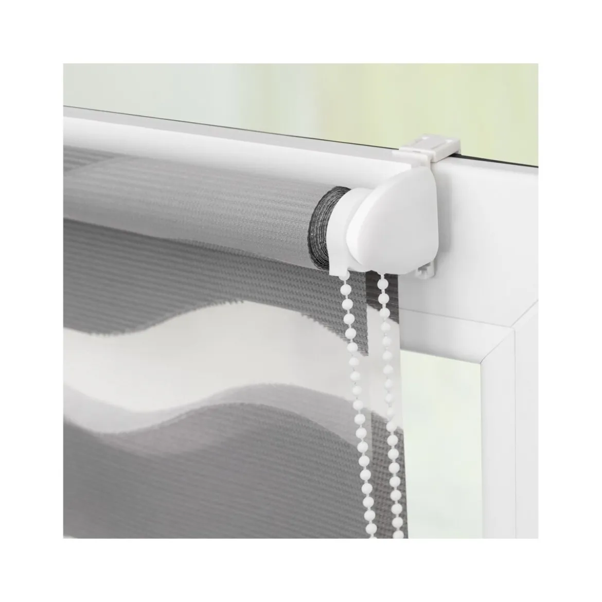 Lichtblick Duo Rollo Welle Klemmfix, ohne Bohren, ab 45 x 150 cm - B-Ware