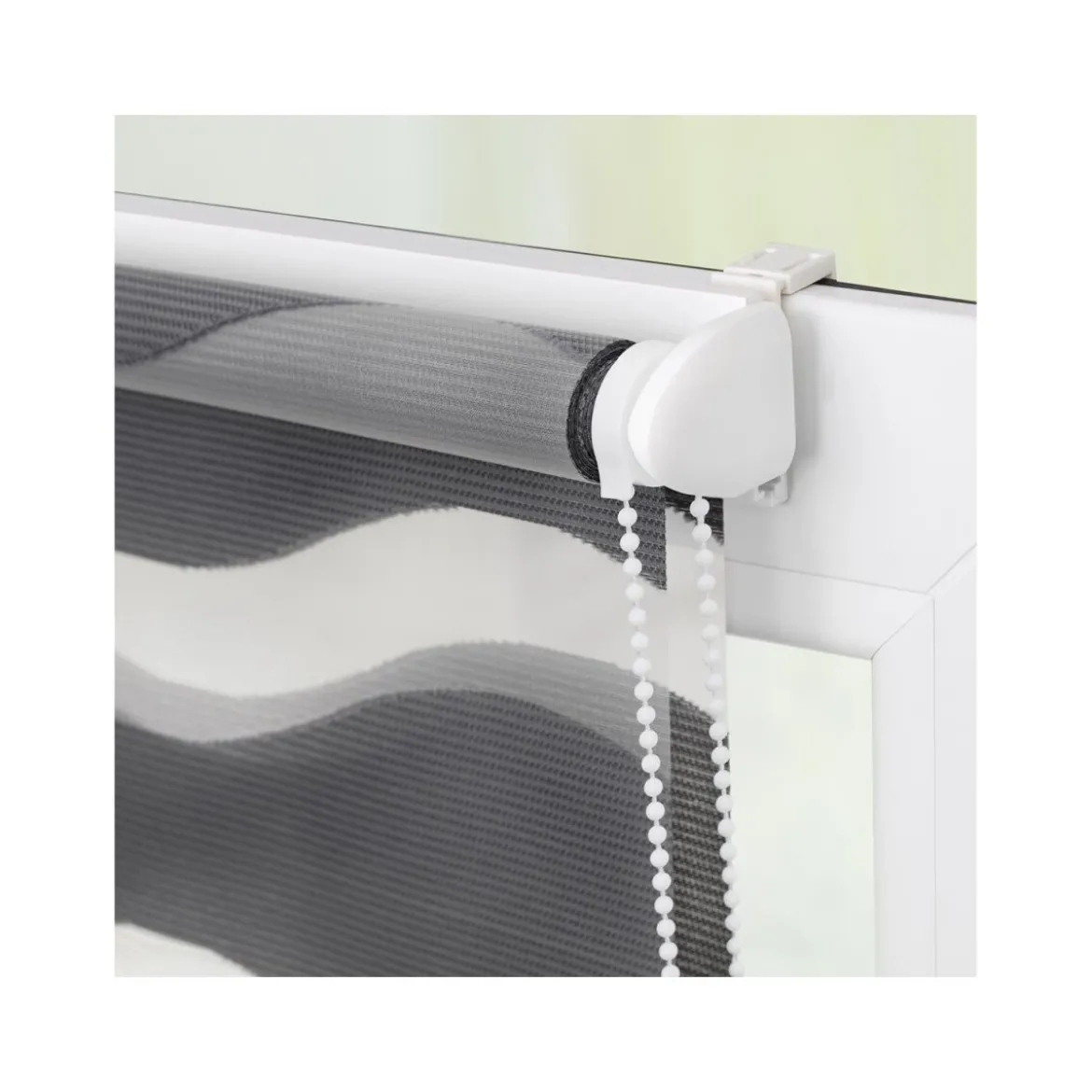 Lichtblick Duo Rollo Welle Klemmfix, ohne Bohren, ab 45 x 150 cm - B-Ware