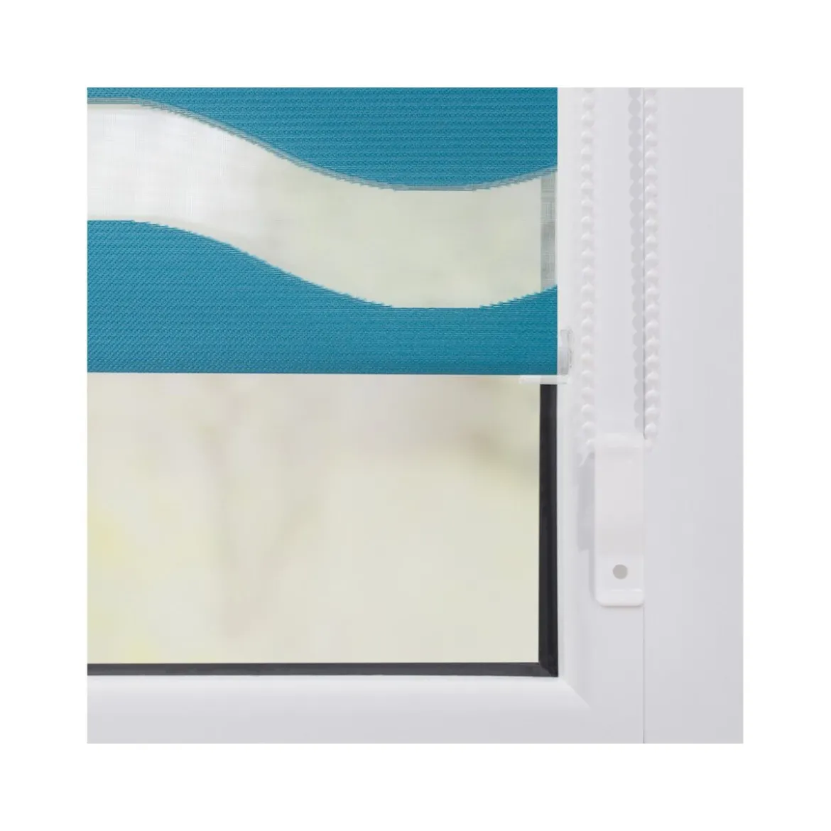 Lichtblick Duo Rollo Welle Klemmfix, ohne Bohren, ab 45 x 150 cm - B-Ware