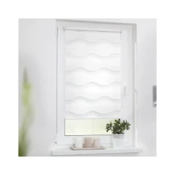 Lichtblick Duo Rollo Welle Klemmfix, ohne Bohren, ab 45 x 150 cm - B-Ware