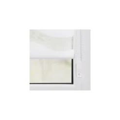 Lichtblick Duo Rollo Welle, Klemmfix ohne Bohren, 45 x 150 cm, weiß - B-Ware neuwertig