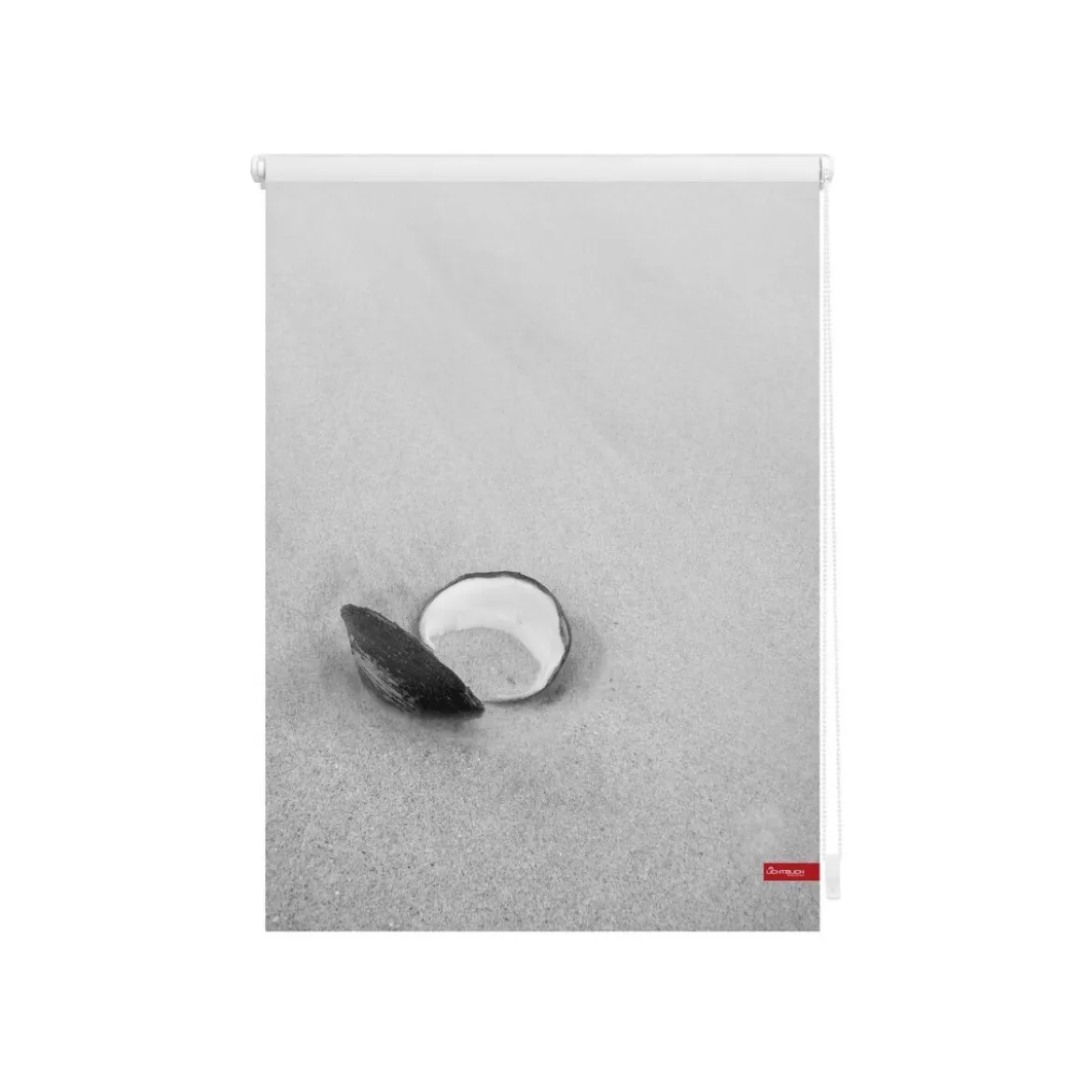 Lichtblick Klemmfix Rollo »Muschel«, Sicht- und Blendschutz, lichtdurchlässig, ohne Bohren, 120 cm - B-Ware sehr gut