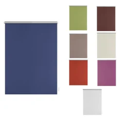 Lichtblick Klemmfix Thermo-Rollo, blickdicht, wärmeisolierend, Montage ohne Bohren, ab 45 x 150 cm - B-Ware