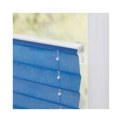 Lichtblick Plissee Haftfix, ohne Bohren, Blau, 60x130 cm - B-Ware neuwertig