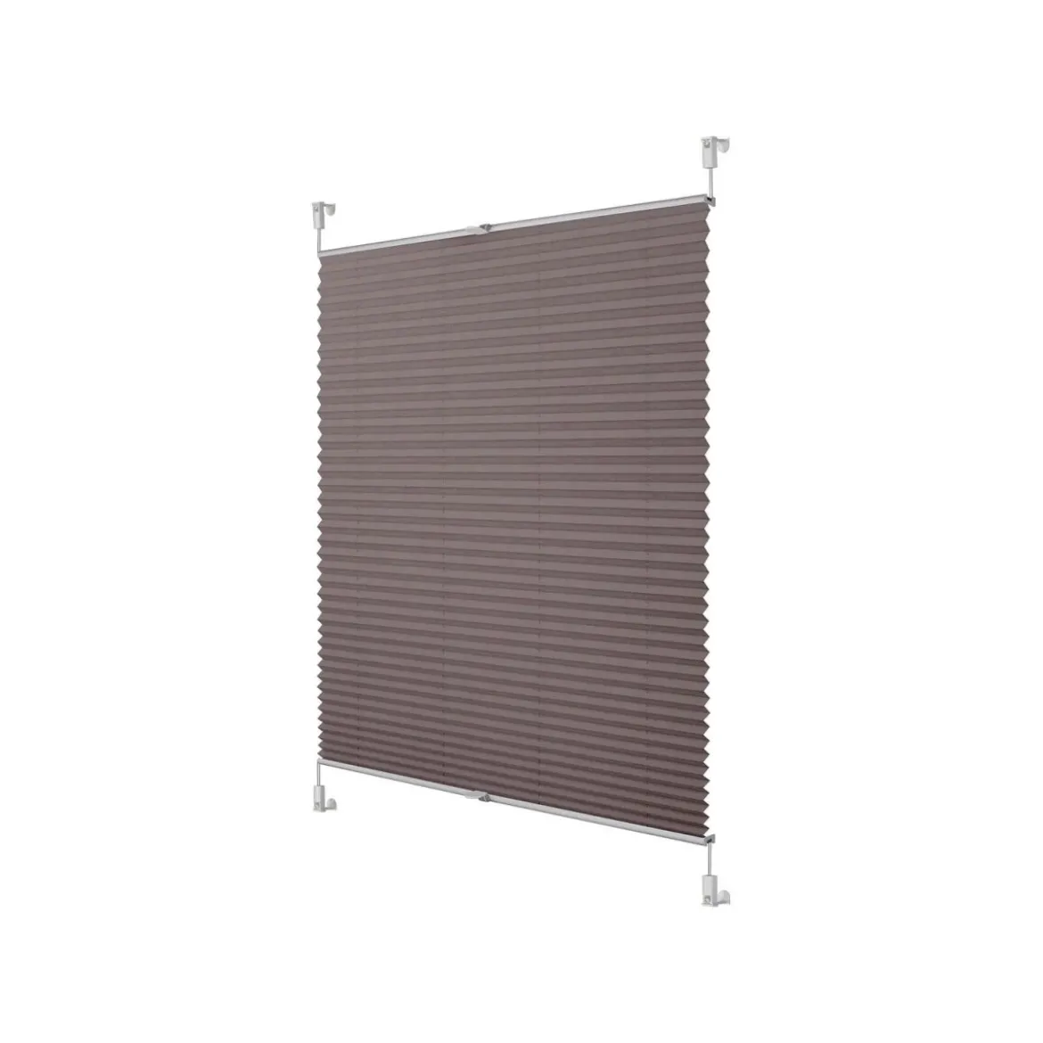 Lichtblick Plissee Klemmfix, ohne Bohren, verspannt, ab 45 x 130 cm - B-Ware