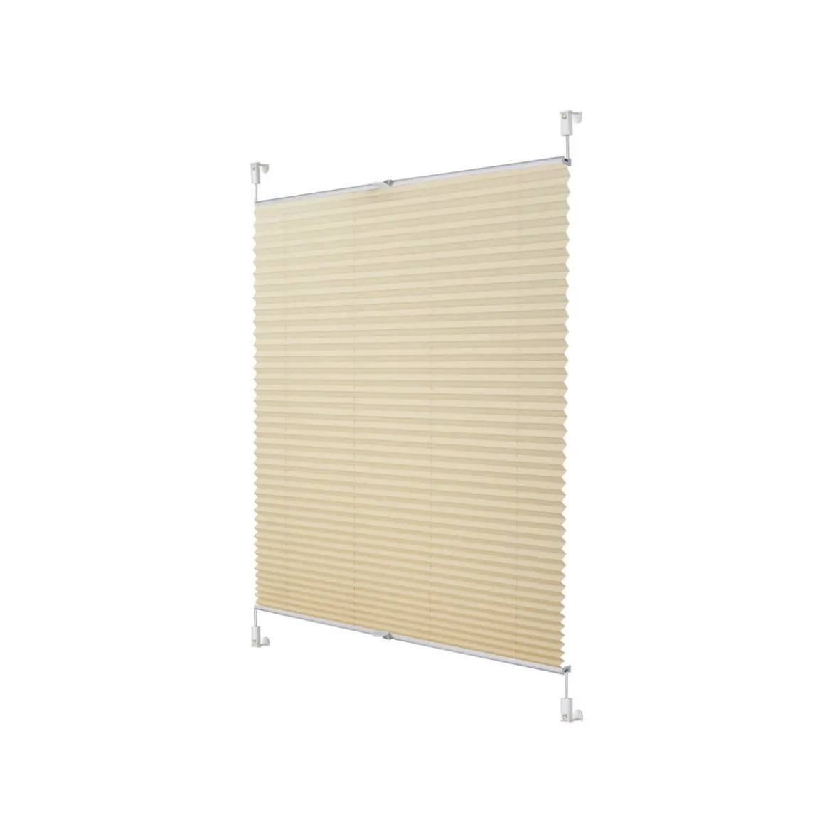 Lichtblick Plissee Klemmfix, ohne Bohren, verspannt, ab 45 x 130 cm - B-Ware