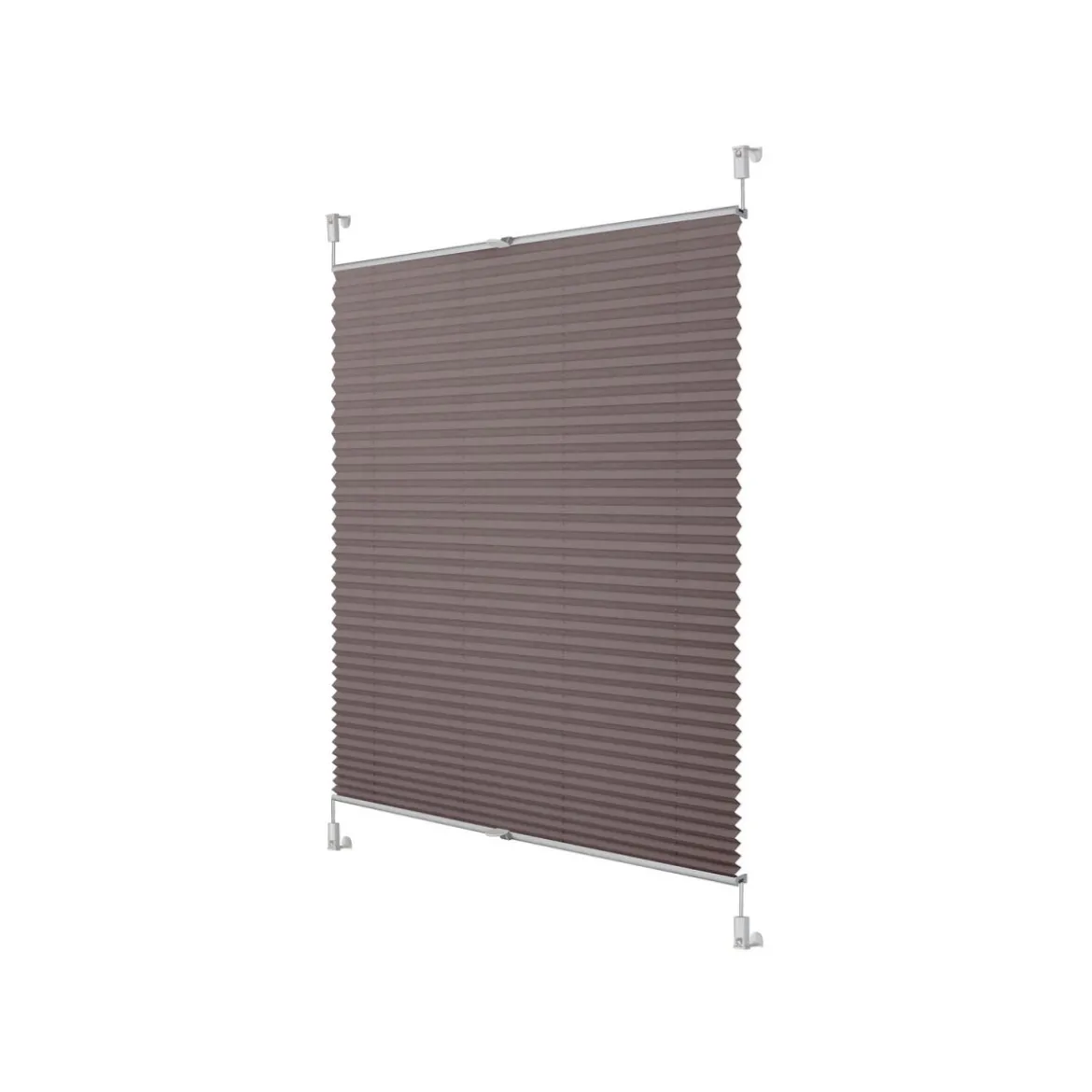 Lichtblick Plissee Klemmfix, ohne Bohren, verspannt, ab 45 x 130 cm - B-Ware