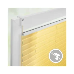 Lichtblick Plissee Klemmfix, ohne Bohren, verspannt, ab 45 x 130 cm - B-Ware
