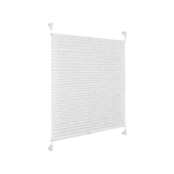 Lichtblick Plissee Klemmfix, ohne Bohren, verspannt, blickdicht, ab 45 x 130 cm - B-Ware