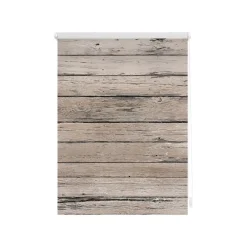 Lichtblick Rollo Klemmfix, ohne Bohren, blickdicht, ab 45 x 150 cm (braun, 60x150 cm) - B-Ware sehr gut