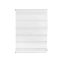 Lichtblick 2x Set Duo Rollo, Klemmfix ohne Bohren, 120 x 150 cm, weiß - B-Ware sehr gut