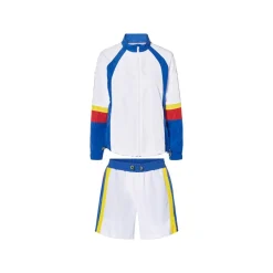 Lidl Damen Tracksuit, mit Logo-Print (Weiß, M (40/42)) - B-Ware neuwertig