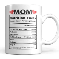 Light Autumn Mama-Tasse, weiß - B-Ware neuwertig