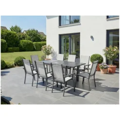 LIVARNO® Alu-Gartentisch »Houston / Toronto«, 120-180 x 89 x 75 cm - B-Ware