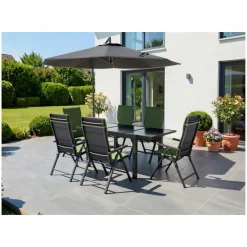 LIVARNO® Alu-Gartentisch »Houston / Toronto«, 120-180 x 89 x 75 cm - B-Ware