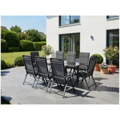 LIVARNO® Alu-Klappsessel »Houston« anthrazit, 2 Stück - B-Ware