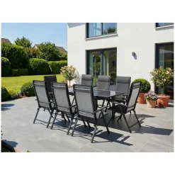 LIVARNO® Alu-Klappsessel »Houston« hellgrau-meliert, 2 Stück - B-Ware