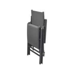 LIVARNO® Alu-Relaxsessel »Houston«, anthrazit - B-Ware