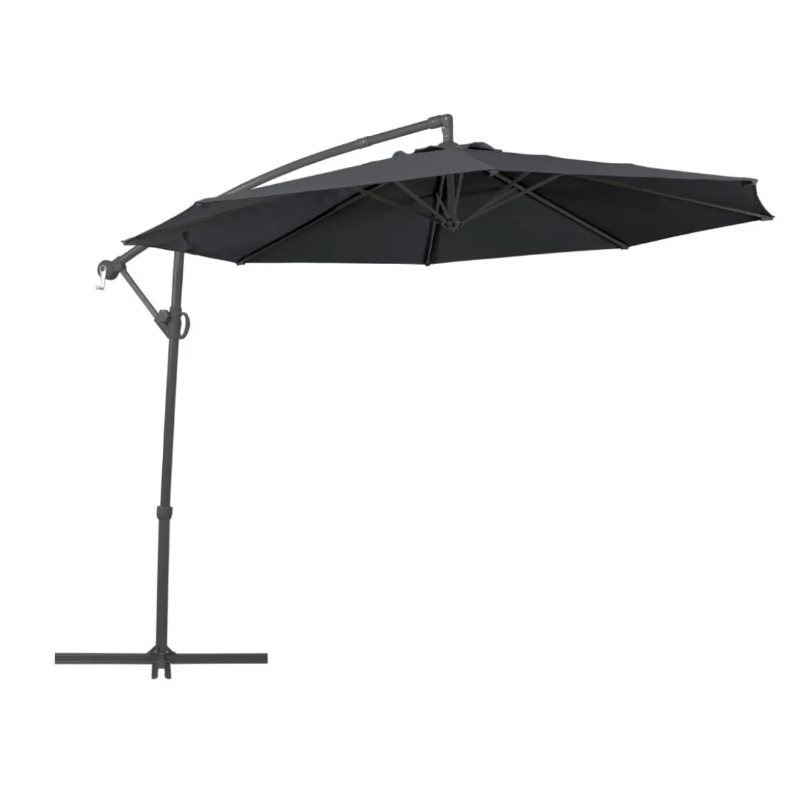LIVARNO Ampelschirm, Ø300 cm, anthrazit - B-Ware