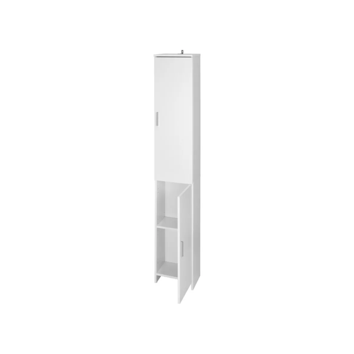 LIVARNO® Anstellschrank Liverpool, weiß - B-Ware Transportschaden
