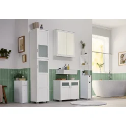LIVARNO® Bad-Hochschrank Basel, weiß - B-Ware
