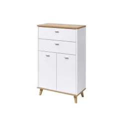 LIVARNO® Bad-Seitenschrank Corfu, weiß - B-Ware