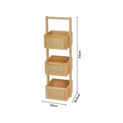 LIVARNO® Bambus-Badregal - B-Ware