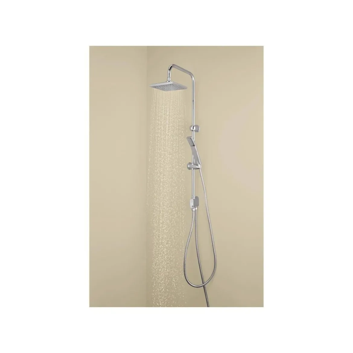 LIVARNO® Überkopfbrause-Set - B-Ware Transportschaden Kosmetisch