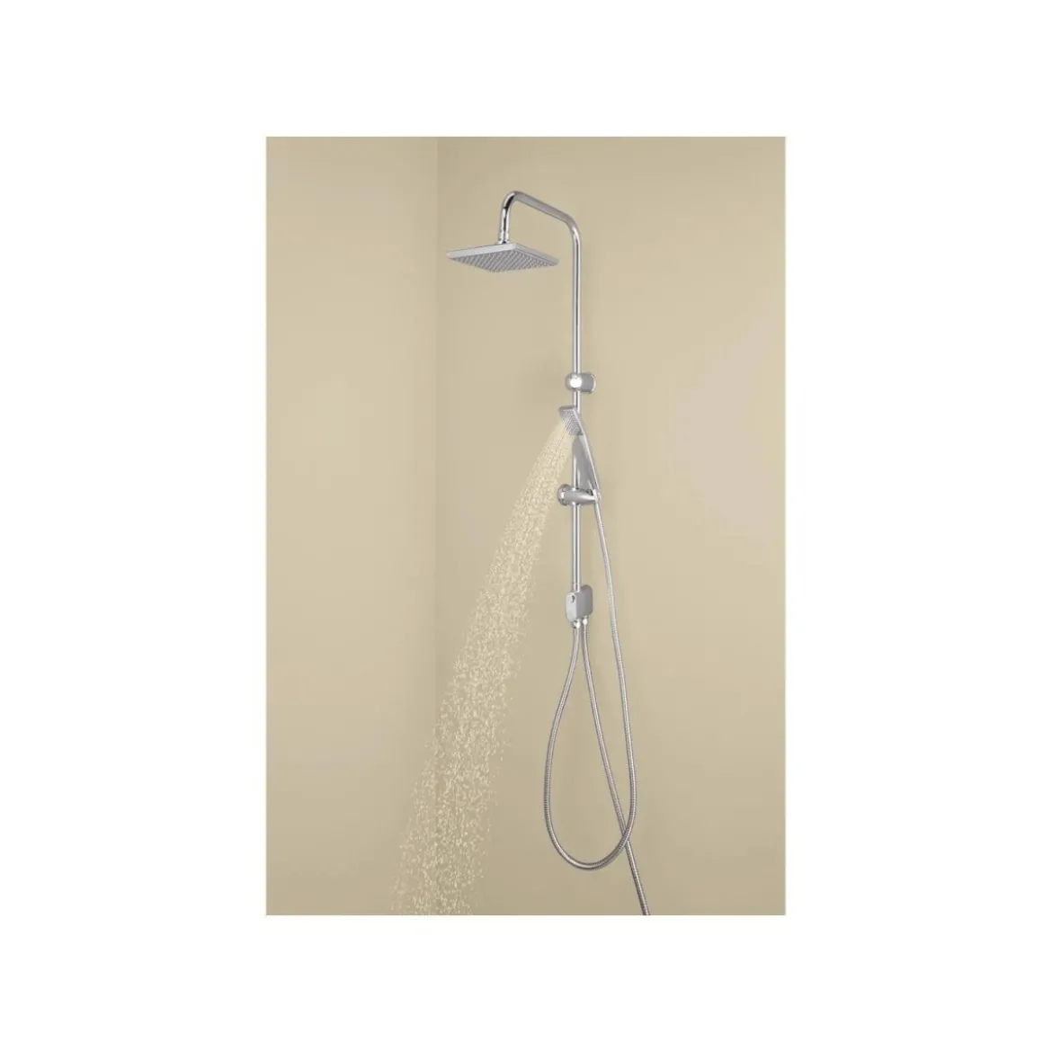 LIVARNO® Überkopfbrause-Set - B-Ware Transportschaden Kosmetisch