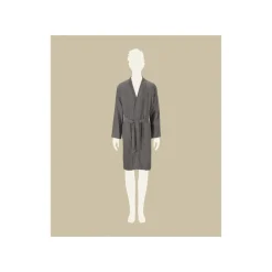 LIVARNO® Damen/Herren-Bademantel, M, grau - B-Ware neuwertig