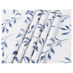 LIVARNO® Edel-Renforcé-Bettwäsche, 135 x 200 cm, Blätter - B-Ware neuwertig