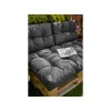 LIVARNO® Europaletten Sitz- und Rückenkissen, 3-teilig - B-Ware