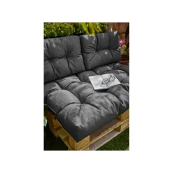 LIVARNO® Europaletten Sitz- und Rückenkissen, 3-teilig - B-Ware