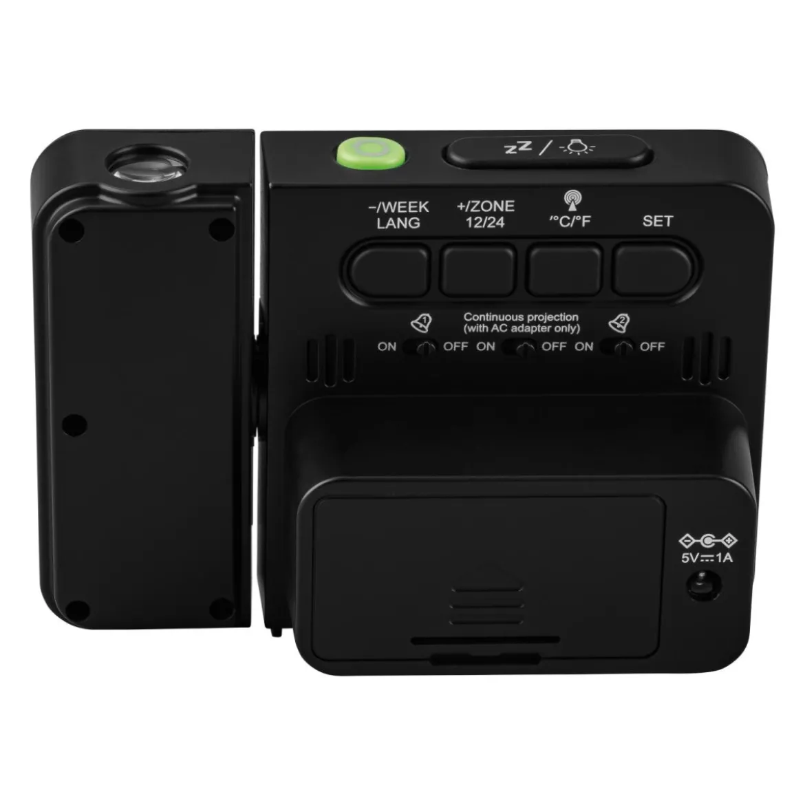 LIVARNO® Funk-Projektionswecker (Schwarz) - B-Ware sehr gut