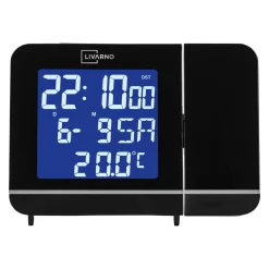 LIVARNO® Funk-Projektionswecker (Schwarz) - B-Ware sehr gut