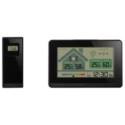 LIVARNO® Funk-Wetterstation mit Lüftungsempfehlung - B-Ware sehr gut