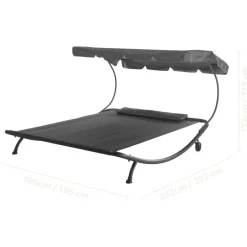 LIVARNO® Garten-Doppelliege - B-Ware sehr gut
